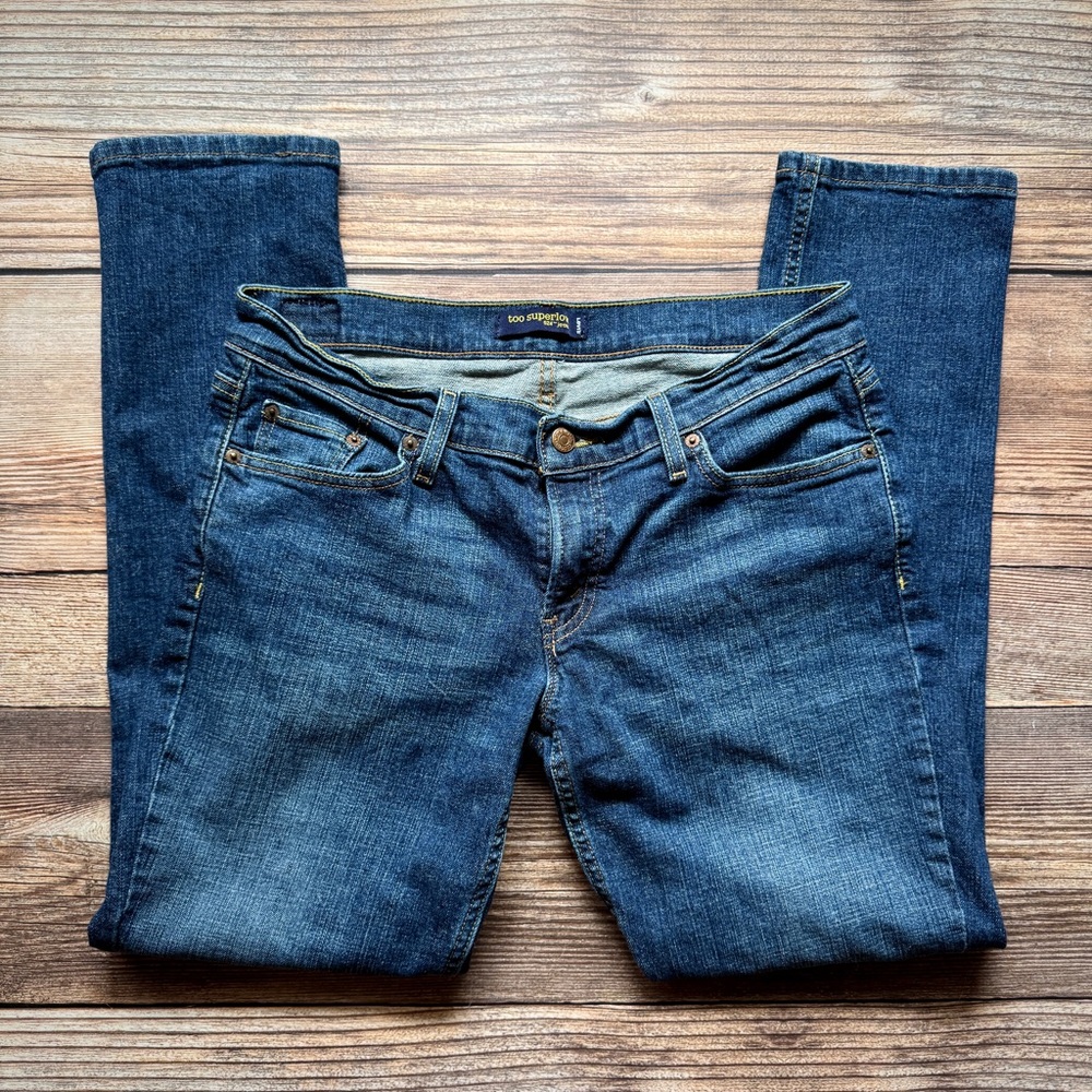 Levi’s 524 Too Superlow Denim Jeans, Size 13